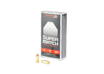 WIN SUPER MTCH 40S&W 180GR FN 50/500