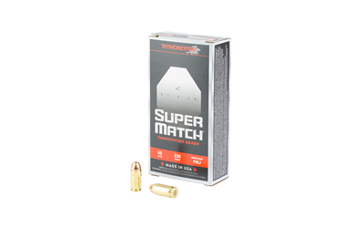 WIN SUPER MTCH 45ACP 230GR RN 50/500 3 WIN SUPER MTCH 45ACP 230GR RN 50/500