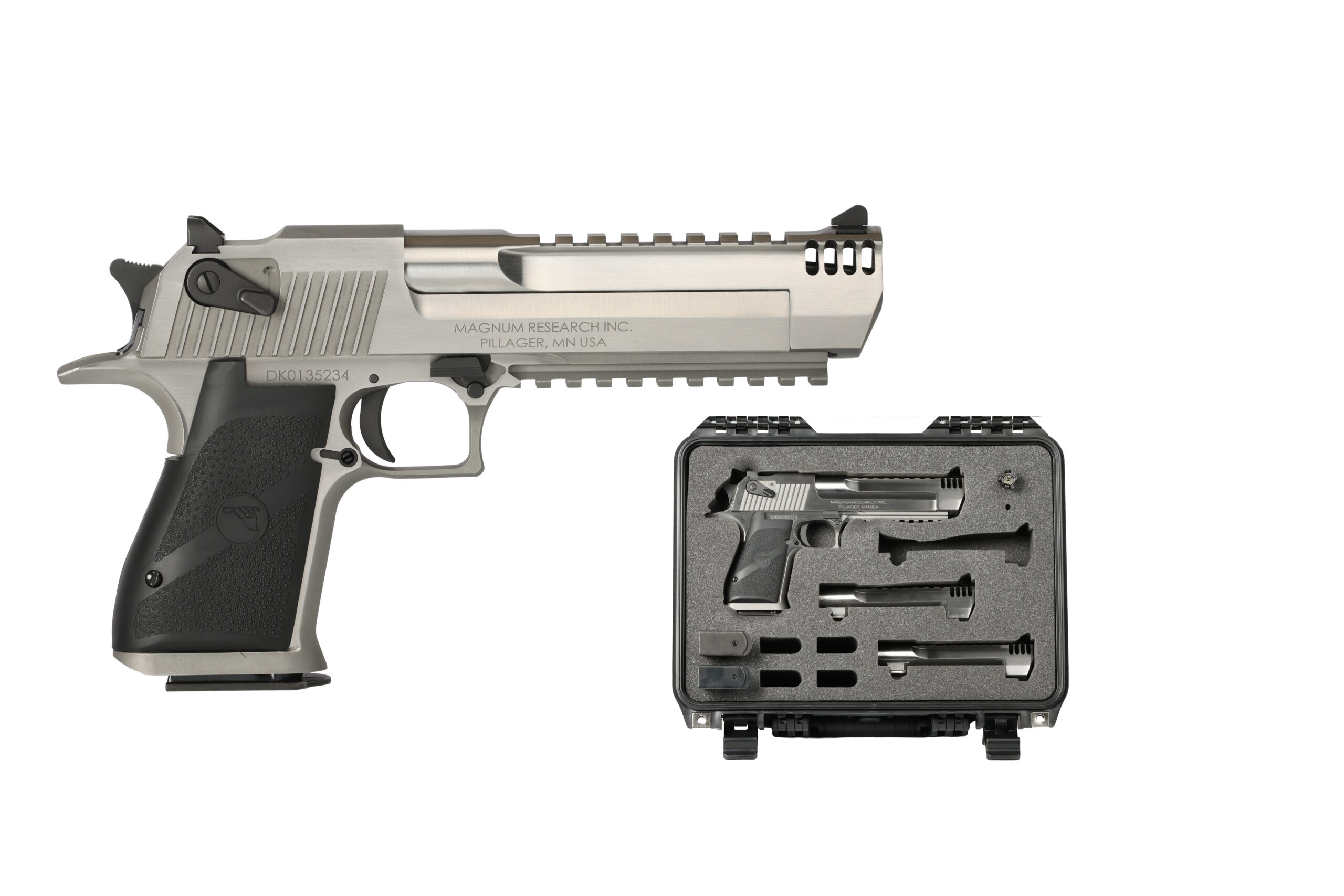 MAGNUM RESEARCH MARK XIX COMBO 6" BRNT SS 3 MAGNUM RESEARCH MARK XIX COMBO 6" BRNT SS