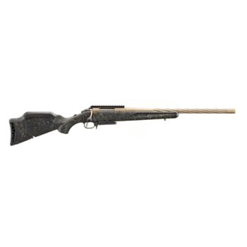 Ruger American Gen II Prairie Rifle 6.5 Creedmoor 3rd Capacity 20" Fluted Threaded Bronze Barrel Black Splatter Gen II Stock