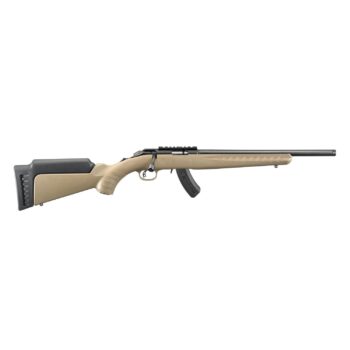 Ruger American Rimfire Rifle .17 HMR 15rd Magazine(1) 16" Threaded Barrel FDE Synthetic Stock