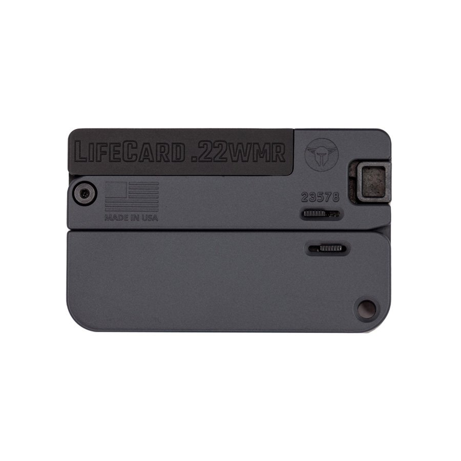 TRAILBLAZER FIREARMS LIFECARD 22MAG BLACK/GREY 3 TRAILBLAZER FIREARMS LIFECARD 22MAG BLACK/GREY