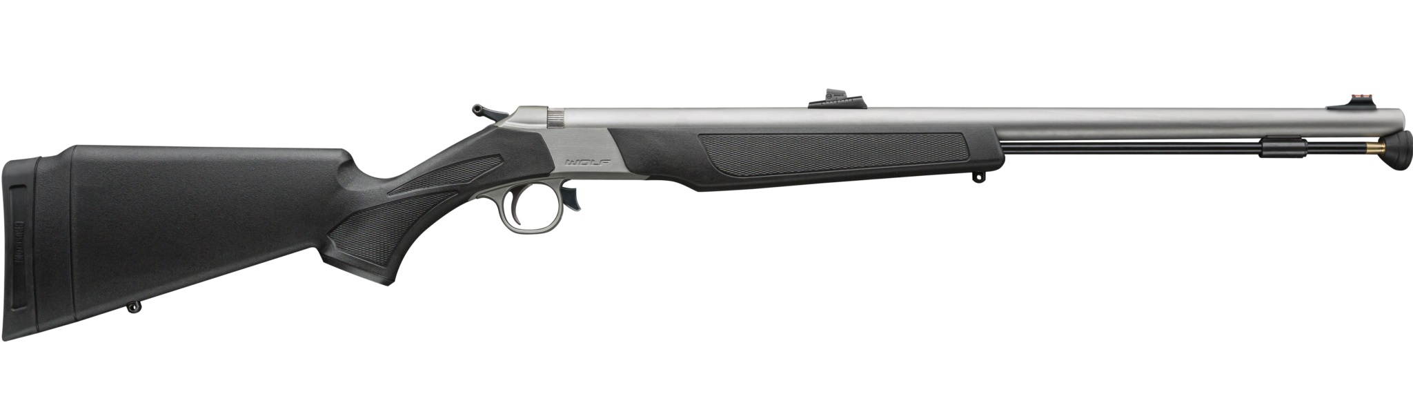 CVA WOLF V2 NW .50CAL SS/BLK FOS 3 CVA WOLF V2 NW .50CAL SS/BLK FOS