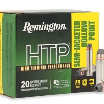 Remington Ammunition 22295 HTP  38Special+P 110gr Semi Jacketed Hollow Point 20 Per Box/25 Case
