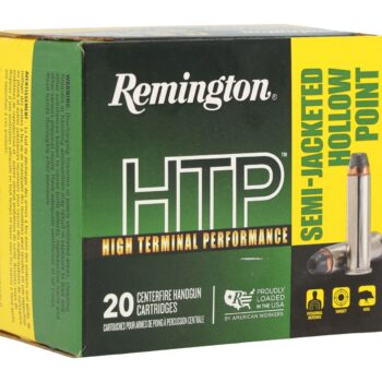 Remington Ammunition 22303 HTP  38Special+P 125gr Semi Jacketed Hollow Point 20 Per Box/25 Case