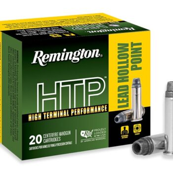 Remington Ammunition 22297 HTP  38Special+P 158gr Lead Hollow Point 20 Per Box/25 Case