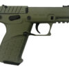 Kel-Tec P17BGRN P17 Compact Frame 22 LR 16+1 3.80" Black Steel Threaded Barrel, OD Green Serrated Slide, OD Green w/Black Controls Polymer Frame w/Picatinny Rail, OD Green Textured Grip, Ambidextrous 2 117887
