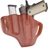 1791 Gunleather BH1M1CBRR BH1M1 Combo OWB 01 Classic Brown Leather Belt Slide Fits 4-5" 1911 2 118468