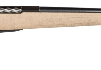 Tikka JRTXRT382 T3x Lite 6.5 Creedmoor 3+1 24.30" Fluted/Threaded, Black Barrel/Rec, Black Webbed Tan Roughtech Synthetic Stock, Interchangeable Grip, Muzzle Brake