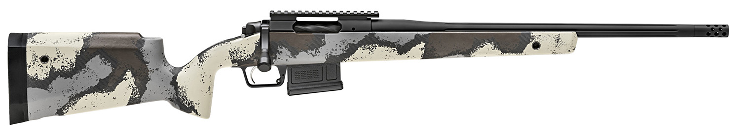 Springfield Armory BAW920308D Model 2020 Waypoint 308 Win 5+1 20" Graphite Black Cerakote Fluted Stainless Steel Barrel & Receiver, Ridgeline Camo Hybrid Profile with M-LOK Stock, Right Hand 3 Springfield Armory BAW920308D Model 2020 Waypoint 308 Win 5+1 20" Graphite Black Cerakote Fluted Stainless Steel Barrel & Receiver, Ridgeline Camo Hybrid Profile with M-LOK Stock, Right Hand