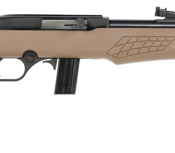 Rossi RS22L1811B RS22  Full Size 22 LR 10+1 18" Matte Black Matte Black Steel Receiver Brown Monte Carlo Stock Right Hand