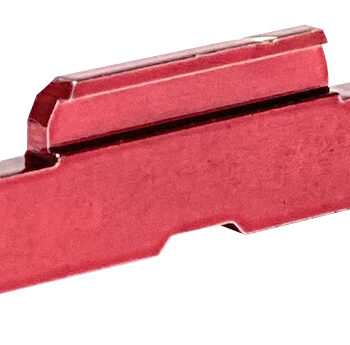 Cross Armory CRG5SLRD Slide Lock  Extended Compatible w/Glock Gen1-5/P80 Red Steel