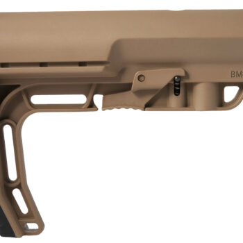 Mission First Tactical BMSMILSDE Battlelink Minimalist Mil-Spec Scorched Dark Earth, Synthetic, 7.08" OAL