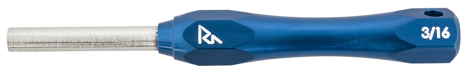 Rival Arms RARA93GS01A Front Sight Tool Blue/Silver Aluminum, Compatible w/Glock 3 Rival Arms RARA93GS01A Front Sight Tool Blue/Silver Aluminum, Compatible w/Glock