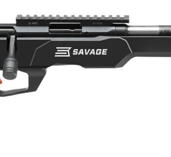Savage Arms 70856 B Series Precision Lite Full Size 17 HMR 10+1 18" Carbon Fiber Heavy Barrel, Matte Black Picatinny Rail Carbon Steel Receiver, M-LOK Handguard, Black MDT Chassis Aluminum Stock, Blac