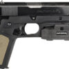 Recover Tactical CC3P0102 Frame Grip Black Polymer Frame with Interchangeable Black & Tan Panels for Standard Frame 1911 1 142064