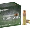 Remington Ammunition 21249 Subsonic Rimfire 22LR 40gr Hollow Point 225 Per Box/10 Case 1 143900