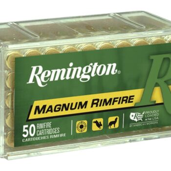 Remington Ammunition 20023 Magnum Rimfire  17HMR 17gr Jacketed Hollow Point 50 Per Box/40 Case