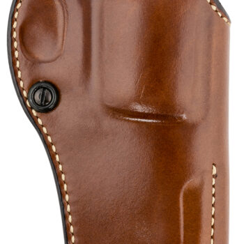 Galco PHX334 Phoenix  OWB Tan Leather Belt Slide Fits Ruger GP100 Fits S&W L Frame Right Hand