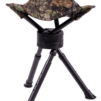 Ameristep AMS-AMEFT1011 Tripod Stool  360 Degree Swivel Mossy Oak Break-Up Country Heavy Duty Fabric/Steel