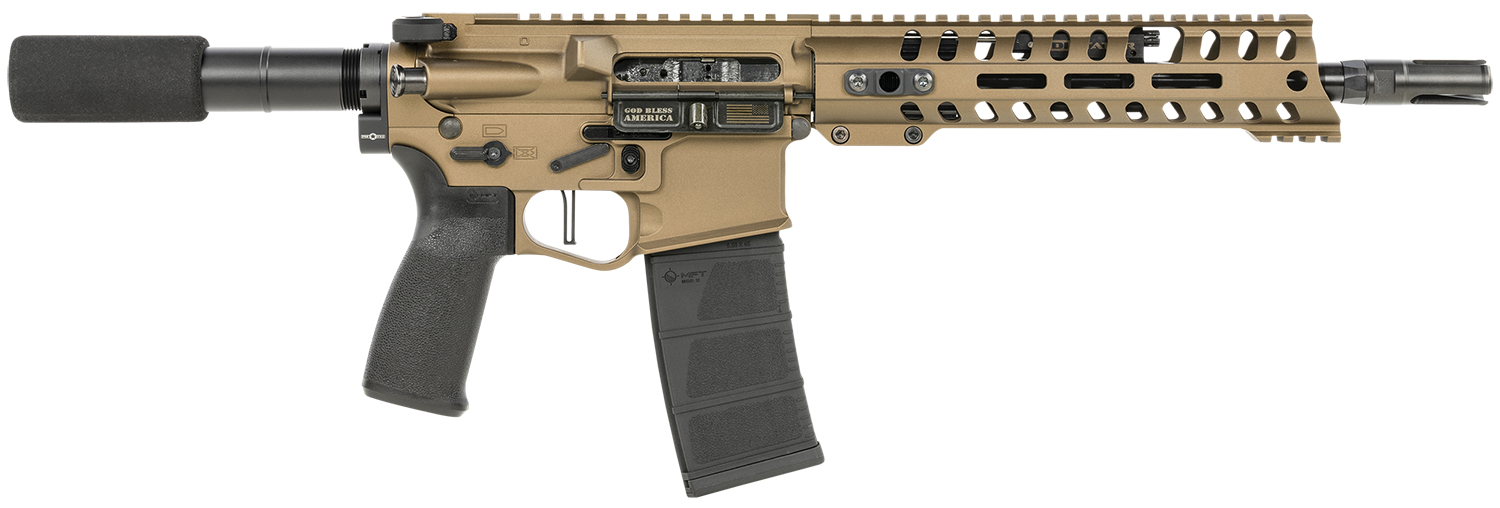 Patriot Ordnance Factory 01797 Renegade + Direct Impingement 300 Blackout 30+1 10.50" Black Nitride Aluminum Barrel, 9" M-LOK Handguards, Burnt Bronze Aluminum Buffer Tube, Black Polymer Grips 3 Patriot Ordnance Factory 01797 Renegade + Direct Impingement 300 Blackout 30+1 10.50" Black Nitride Aluminum Barrel, 9" M-LOK Handguards, Burnt Bronze Aluminum Buffer Tube, Black Polymer Grips