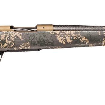 Christensen Arms 8010619300 Ridgeline FFT 280 Ackley Improved 3+1 22" Carbon Fiber/Threaded Barrel, Burnt Bronze Cerakote, Green with Black/Tan Accents Stock