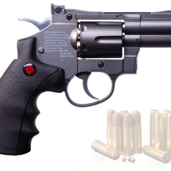 Crosman SNR357 SNR357 Air Pistol CO2 177 6rd BB Black Rubber Grips