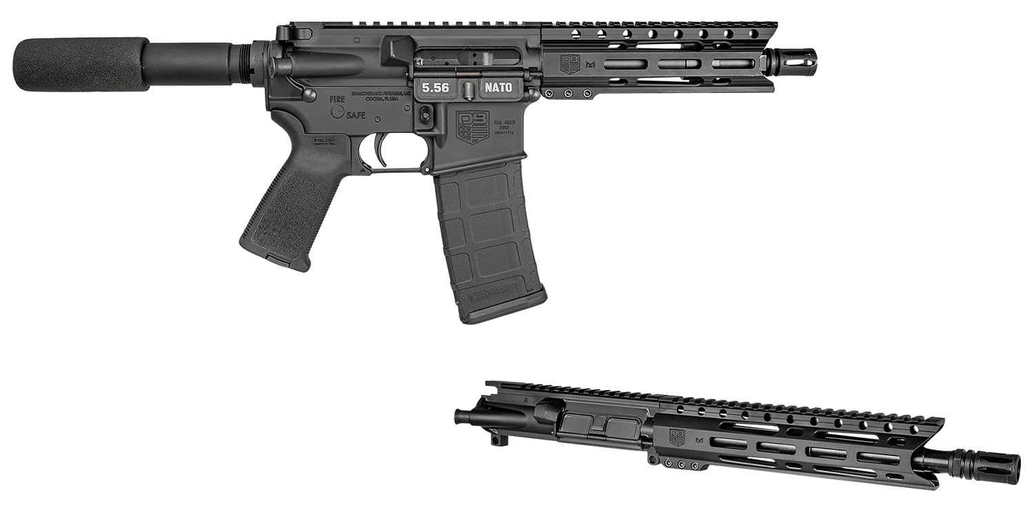 DIA DB1921K001 5.56 7IN 30R PSTL W/XB BLK 3 DIA DB1921K001 5.56 7IN 30R PSTL W/XB BLK