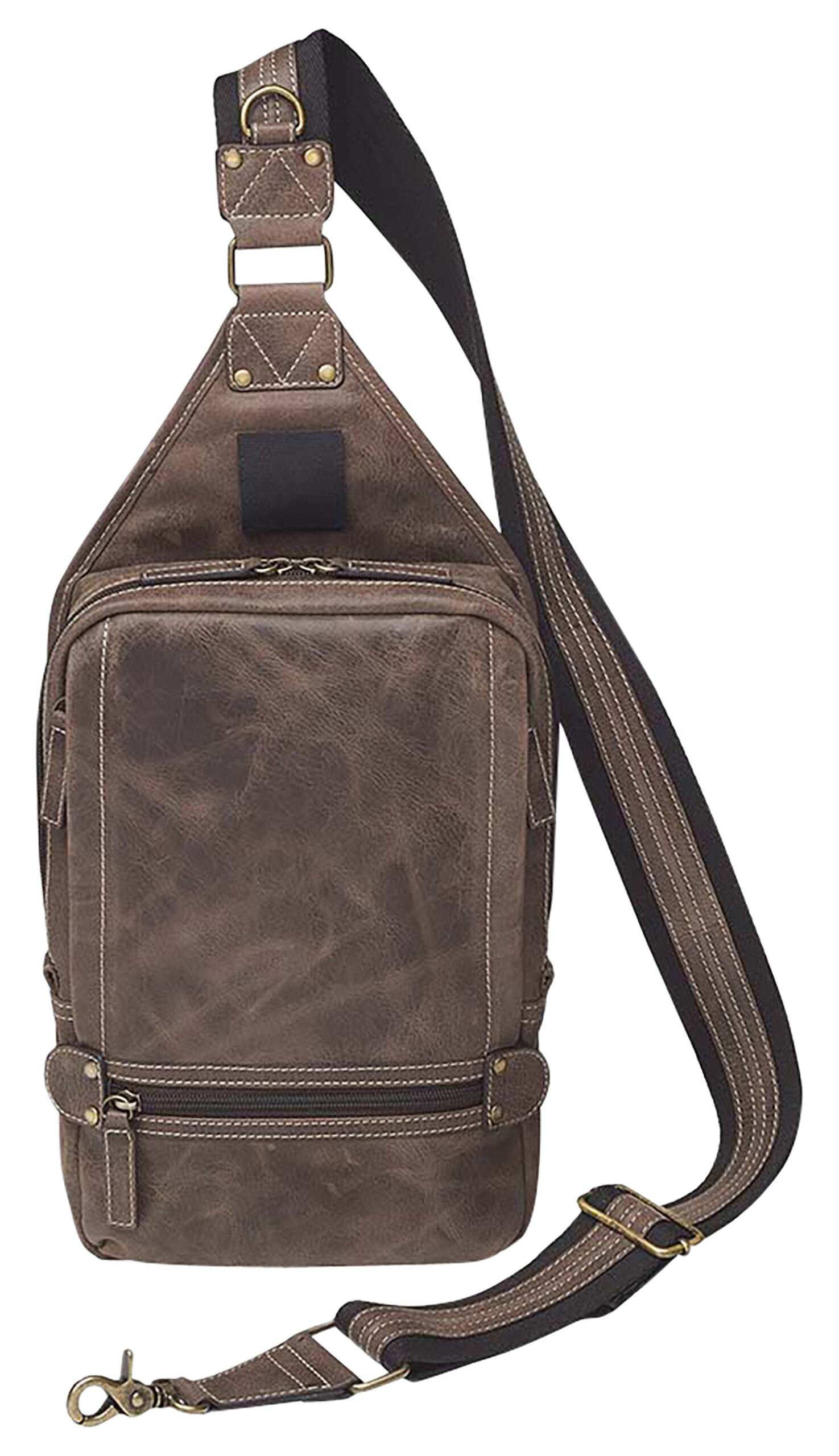Gun Tote'n Mamas/Kingport GTMCZY108 Sling Backpack Brown Leather Includes Standard Holster 3 Gun Tote'n Mamas/Kingport GTMCZY108 Sling Backpack Brown Leather Includes Standard Holster