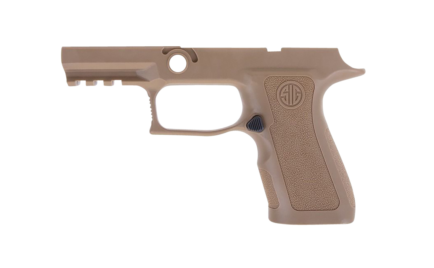 Sig Sauer GRIPMODXC943MCOY P320 Grip Module X-Series Compact (Medium Size Module), 9mm Luger/40 S&W/357 Sig, Coyote Polymer, Fits Sig P320 (3.60" & 3.90") 3 Sig Sauer GRIPMODXC943MCOY P320 Grip Module X-Series Compact (Medium Size Module), 9mm Luger/40 S&W/357 Sig, Coyote Polymer, Fits Sig P320 (3.60" & 3.90")