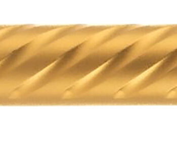 Ballistic Advantage BAPSG175T3G Premium Series  9mm Luger Fits Glock 17 Gen 5 Fluted Threaded Gold PVD Stainless Steel