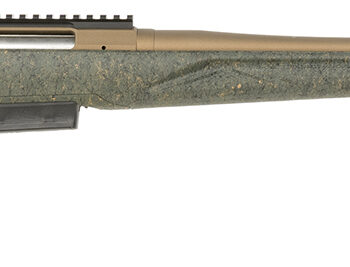 Ruger 46937 American II Predator Full Size 400 Legend 5+1 22" Burnt Bronze Cerakote Threaded Barrel & Alloy Steel Receiver w/Picatinny Rail, Green Splatter Adj LOP Synthetic Stock
