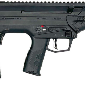 Desert Tech WLVRFD1630B WLVRN  300 Blackout 30+1 16" Black Steel Threaded Barrel, Black Hard Coat Anodized Picatinny Rail Aluminum Receiver, M-LOK Handguard, Black Polymer Chassis, Ambidextrous