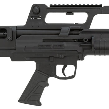 Escort HEBA12180001 BullTac SA 12 Gauge Semi-Auto 3" 5+1 18" Black Stainless Steel Barrel, Black Aluminum/Polymer Receiver w/Picatinny Rail, Black Bullpup Synthetic Stock, Black Grip