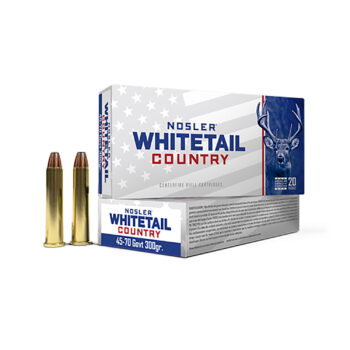 Nosler 40145 Whitetail Country  45-70Gov 300gr 20 Per Box/10 Case