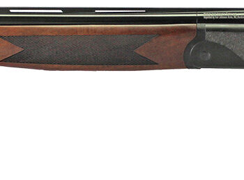 Iver Johnson Arms IJ60012 IJ600  12 Gauge Break Open 3" 2rd 28" Over/Under Vent Rib Barrel, Matte Black Chromed w/Engraving Steel Receiver, Fixed Walnut Checkered Wood Stock & Forend