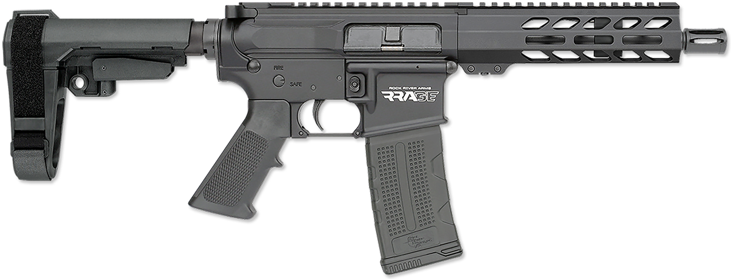 Rock River Arms DS21322 LAR-15M RRAGE 223 Rem/5.56 NATO 30+1 7" Black Anodized Steel Threaded Barrel, M-LOK Handguard, Black Aluminum Picatinny Rail Receiver, Black Polymer SBA3 Brace & Black A2 Grip 3 Rock River Arms DS21322 LAR-15M RRAGE 223 Rem/5.56 NATO 30+1 7" Black Anodized Steel Threaded Barrel, M-LOK Handguard, Black Aluminum Picatinny Rail Receiver, Black Polymer SBA3 Brace & Black A2 Grip