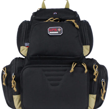 GPS Bags GPS1711BPBT Handgunner  Backpack 1000D Nylon Black/Tan