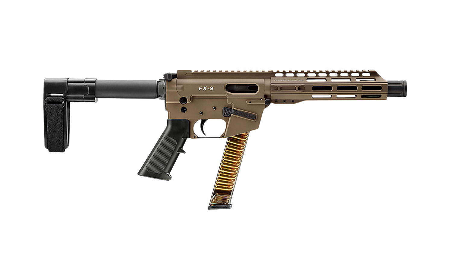 FREEDOM ORDNANCE FX9P8SBM-FDE FX9P 9mm Luger 8" Flat Dark Earth 3 FREEDOM ORDNANCE FX9P8SBM-FDE FX9P 9mm Luger 8" Flat Dark Earth