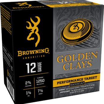 Browning Ammo BGC12HA7 Golden Clays  12Gauge 2.75" 1 1/8oz 7.5Shot 25 Per Box/10 Case