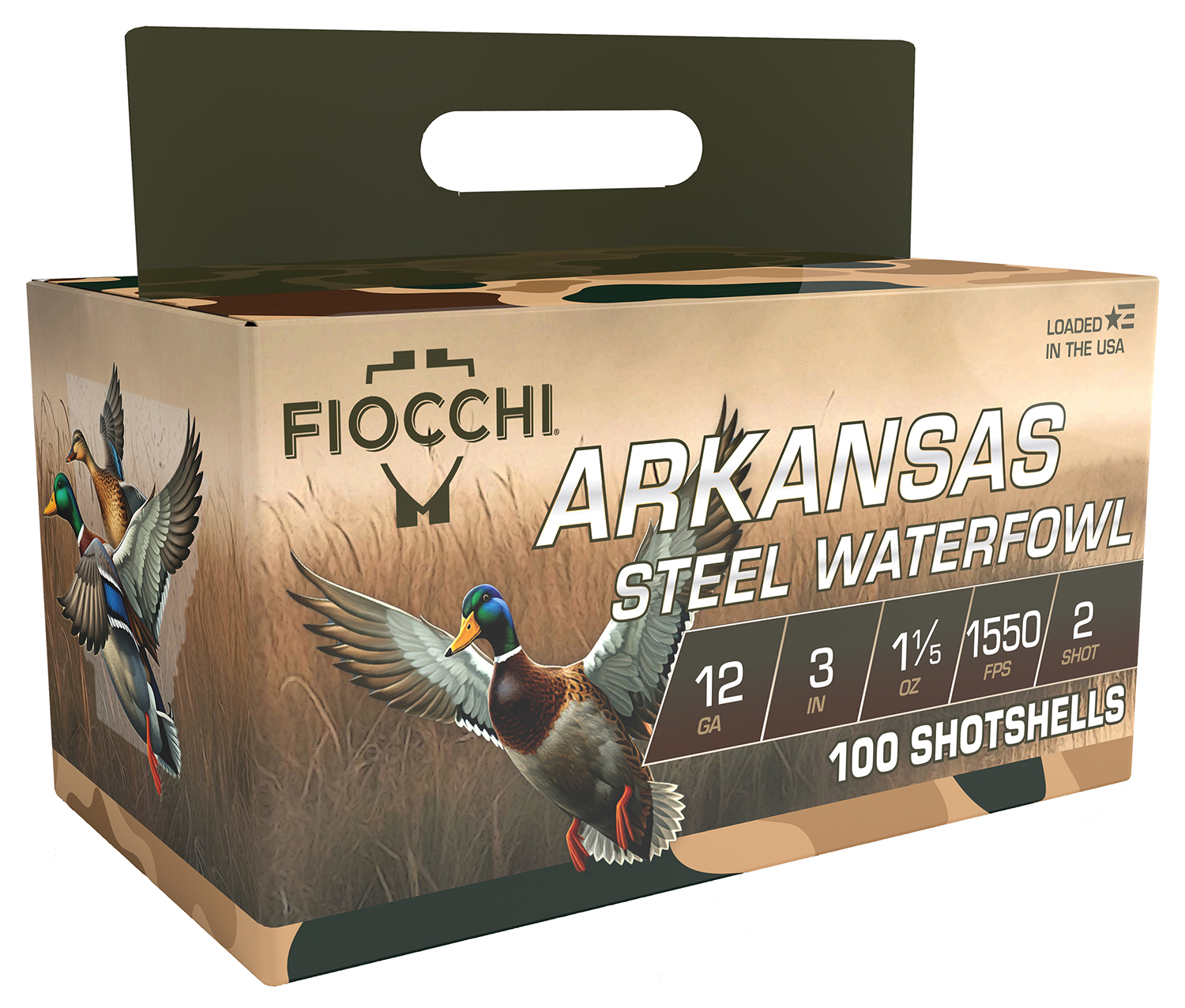 Fiocchi 123ADS4 12Gauge 3" 1 1/5oz 4Shot 100 Per Box/2 Case 2 Fiocchi 123ADS4 12Gauge 3" 1 1/5oz 4Shot 100 Per Box/2 Case