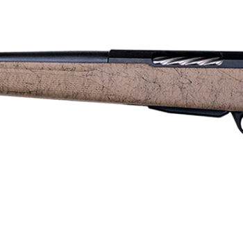 Tikka JRTXRT47124 T3x Roughtech 7mm PRC 3+1 24.30" Black Fluted Threaded Barrel, Black Steel Drilled & Tapped Receiver, Tan Roughtech Synthetic Stock, Left Hand
