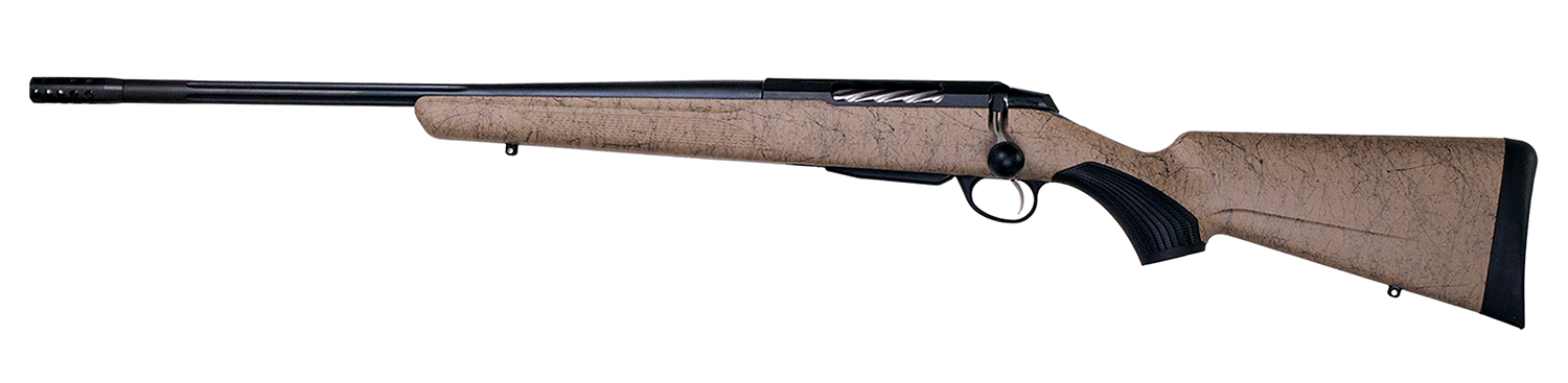 Tikka JRTXRT47124 T3x Roughtech 7mm PRC 3+1 24.30" Black Fluted Threaded Barrel, Black Steel Drilled & Tapped Receiver, Tan Roughtech Synthetic Stock, Left Hand 3 Tikka JRTXRT47124 T3x Roughtech 7mm PRC 3+1 24.30" Black Fluted Threaded Barrel, Black Steel Drilled & Tapped Receiver, Tan Roughtech Synthetic Stock, Left Hand