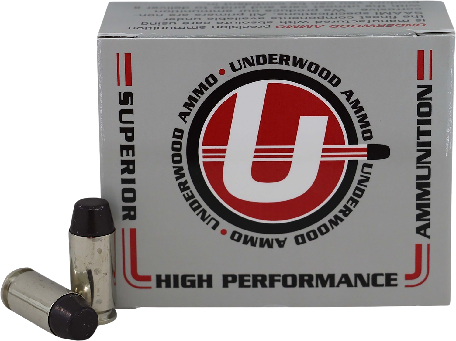 Underwood Ammo 740 40S&W 200gr Hard Cast Flat Nose 20 Per Box/10 Case 3 Underwood Ammo 740 40S&W 200gr Hard Cast Flat Nose 20 Per Box/10 Case
