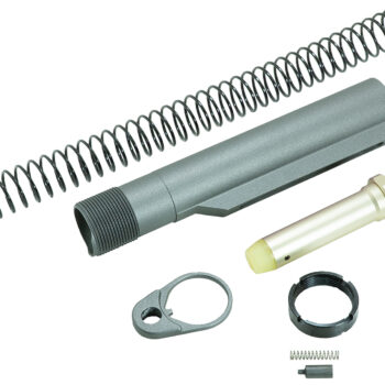 Timber Creek Outdoors ARBTKT Buffer Tube Kit  Tungsten AR-15/AR Style