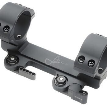 Larue Tactical LT913193034 In Line  Black 34mm Tube 0 MOA
