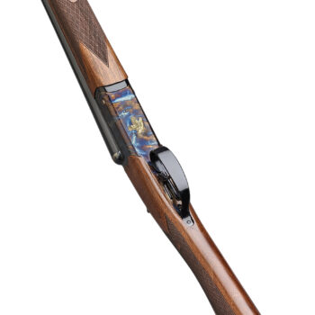 F.A.I.R. FRISII2028 Iside II 20 Gauge Break Open 2rd 28" Side By Side Barrel, Color Case Hardened w/Engraving, English Style Walnut w/Straight Grip Stock, Technichoke XP50 Choke System