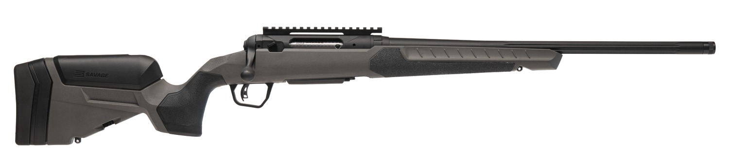 Savage Arms 32535 110 Core Hunter 400 Legend 4+1 20" Fluted Barrel, Flat Dark Gray AccuStock w/AccuFit V2 Synthetic Stock, Right Hand 3 Savage Arms 32535 110 Core Hunter 400 Legend 4+1 20" Fluted Barrel, Flat Dark Gray AccuStock w/AccuFit V2 Synthetic Stock, Right Hand