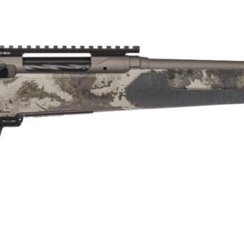 Savage Arms 32570 110 Core Hunter Pro 243 Win 3+1 20" Spiral Fluted Barrel, Savage Woodland Camo AccuStock w/AccuFit V2 Synthetic Stock, Right Hand