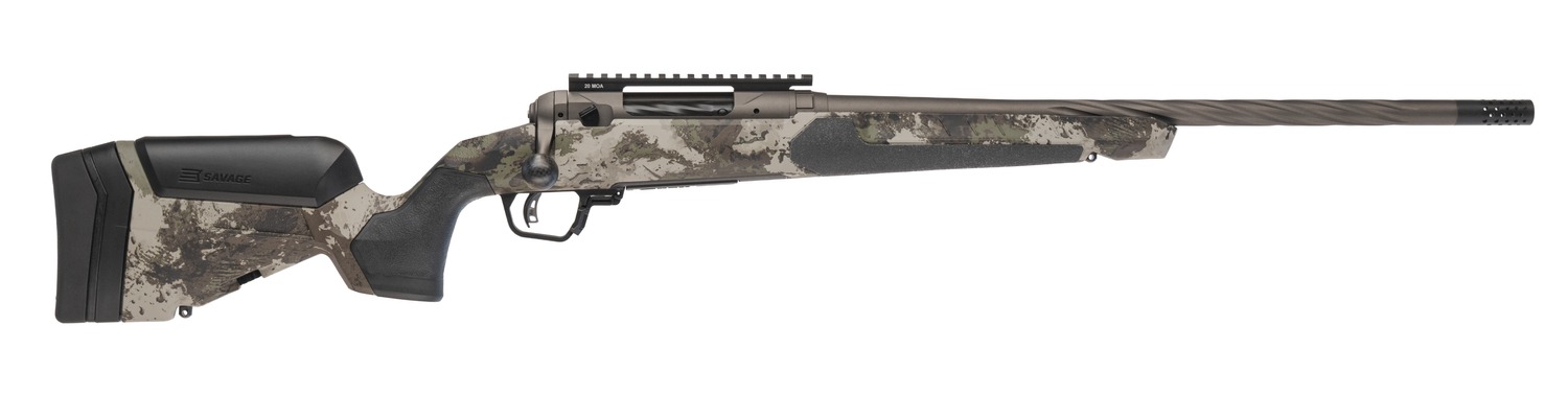 Savage Arms 32578 110 Core Hunter Pro 30-06 Springfield 3+1 20" Spiral Fluted Barrel, Savage Woodland Camo AccuStock w/AccuFit V2 Synthetic Stock, Right Hand 3 Savage Arms 32578 110 Core Hunter Pro 30-06 Springfield 3+1 20" Spiral Fluted Barrel, Savage Woodland Camo AccuStock w/AccuFit V2 Synthetic Stock, Right Hand